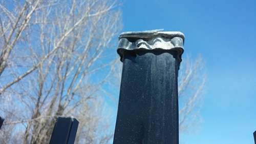 Clôture ornementale galvalume