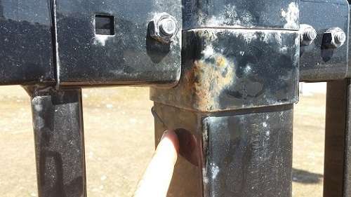 Clôture ornementale galvanisé