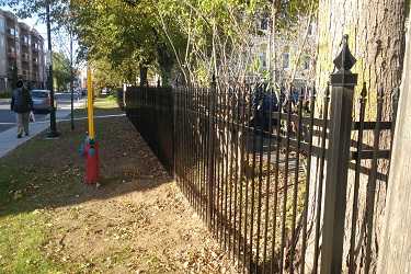 Clôture fer forgé 1