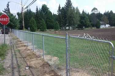 Clôture galvanisé commercial 2