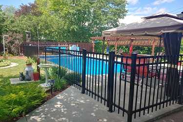 Clôture ornementale piscine aluminium 3