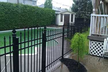 Clôture ornementale piscine aluminium 5