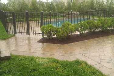 Clôture ornementale piscine aluminium 7